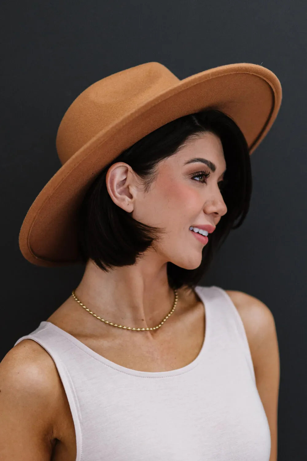 Women's Comfortable Lightweight Stylish Khaki Fedora Hat - Fashlot