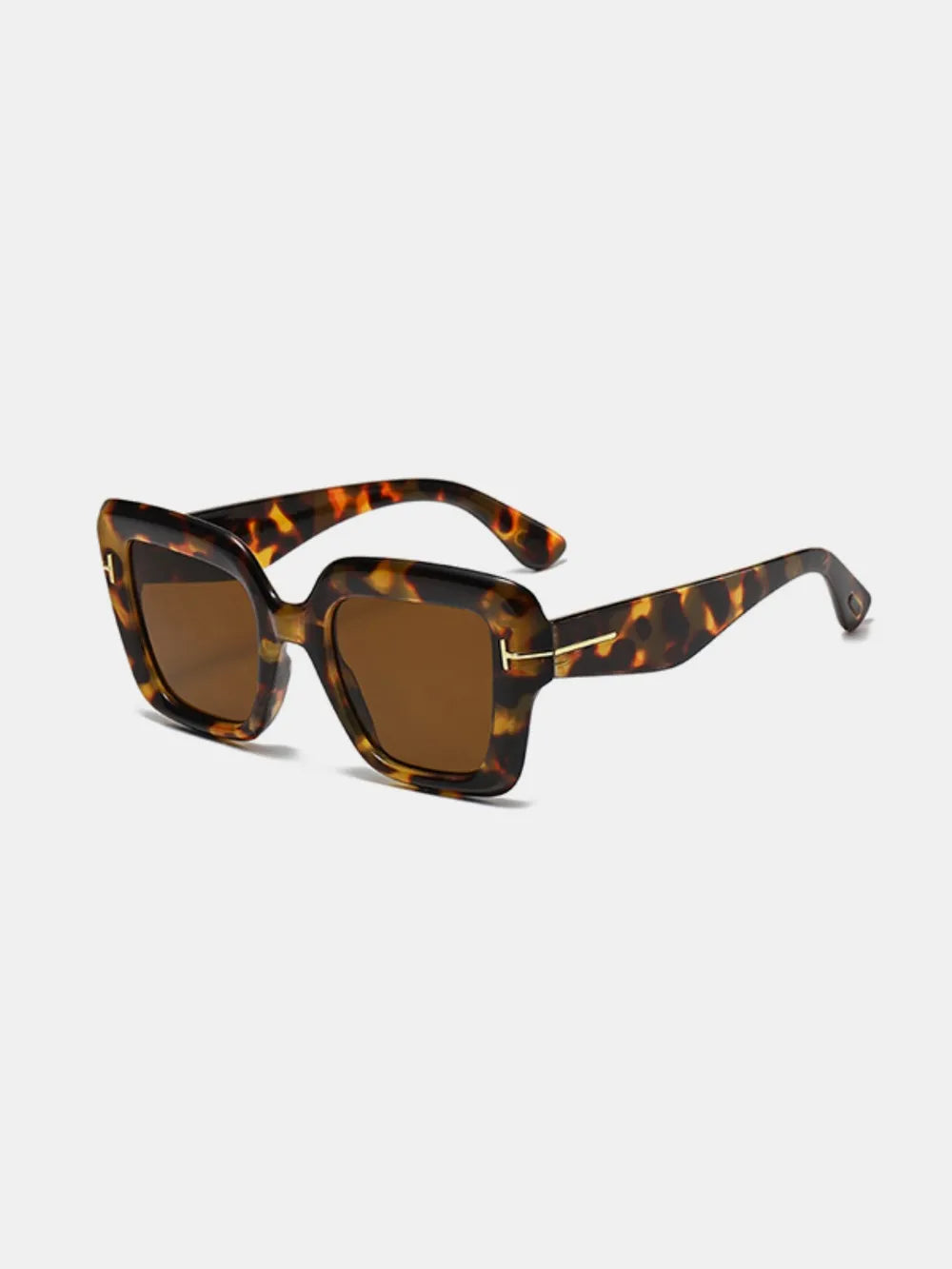 Polycarbonate Square Frame Sunglasses – Bold Look, UV Protection, Everyday Comfort - Fashlot