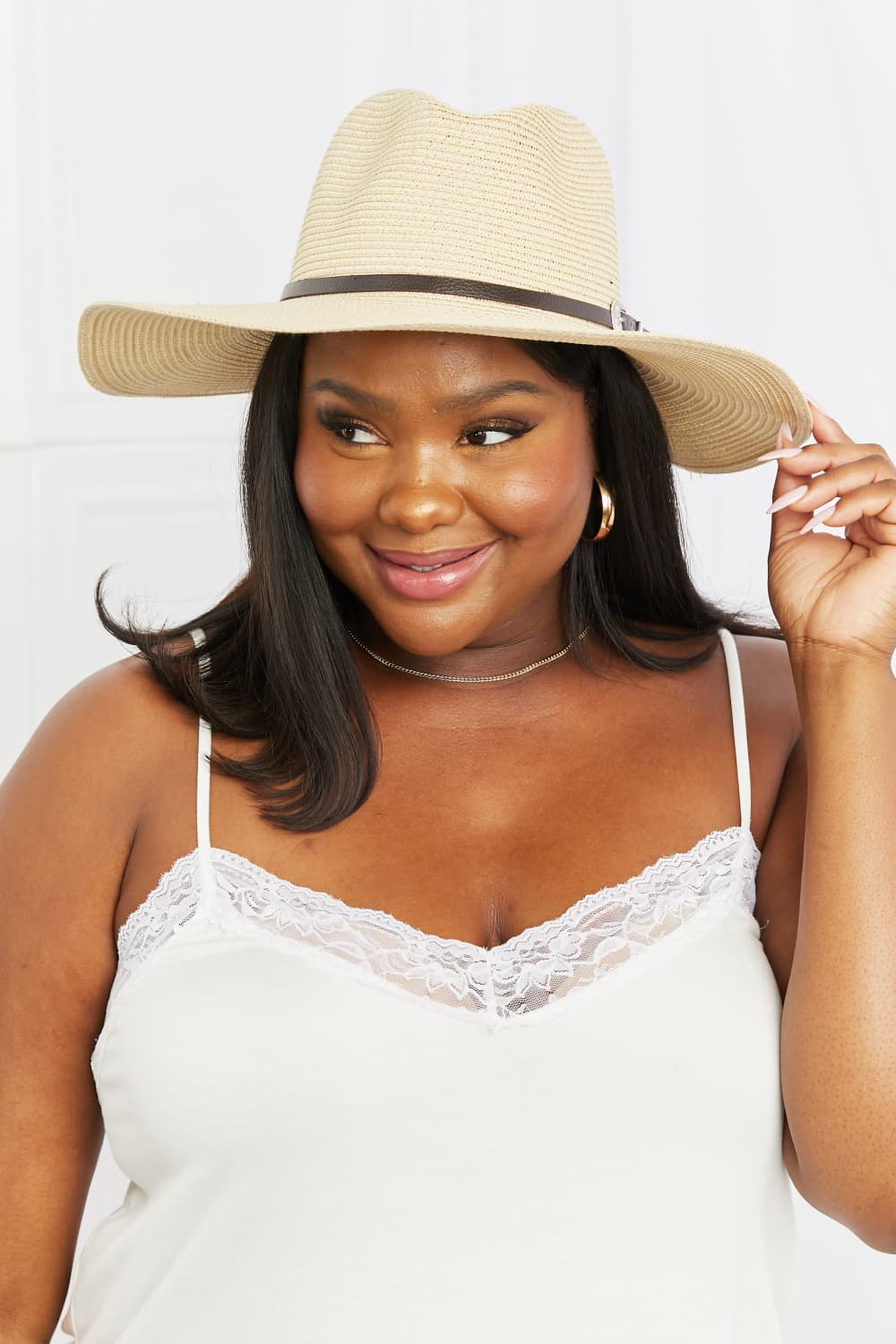 Fame Boho Summer Straw Fedora Hat - Fashlot