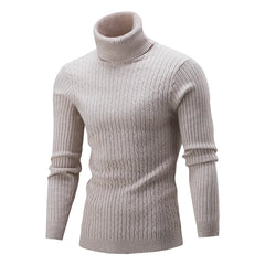 Men's Classic Comfortable Autumn Winter Warm Stylish Slim Fit Turtleneck Sweater