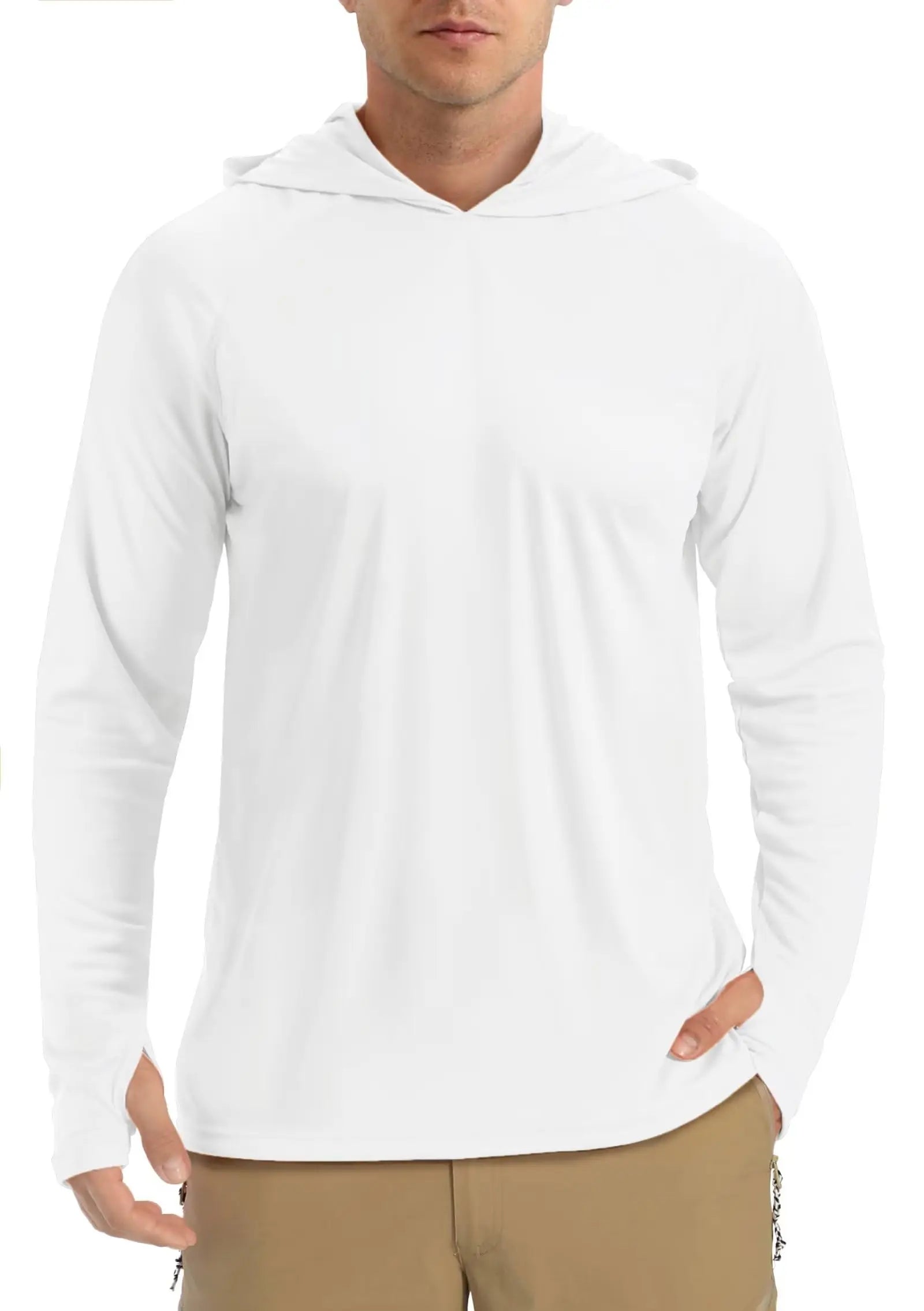 Men’s Quick-Dry UV Protection Hoodie – Lightweight, Breathable, Long Sleeve - Fashlot