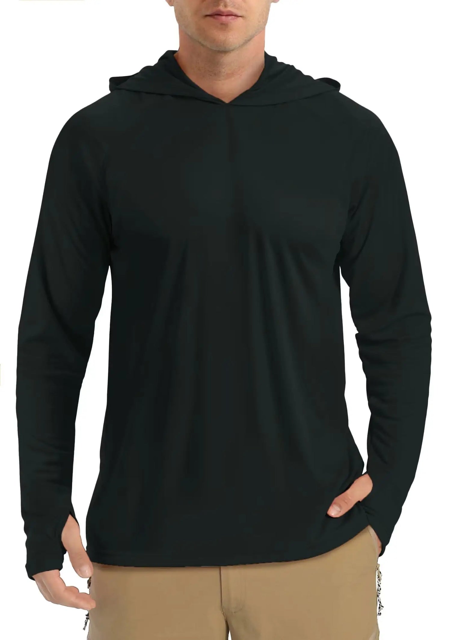 Men’s Quick-Dry UV Protection Hoodie – Lightweight, Breathable, Long Sleeve - Fashlot