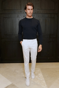 Men’s White Cotton Chinos – Lightweight, Stylish & Perfect for Warm Weather