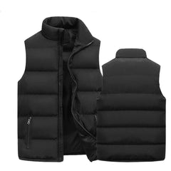 Mens Warm Sleeveless Vest Jacket