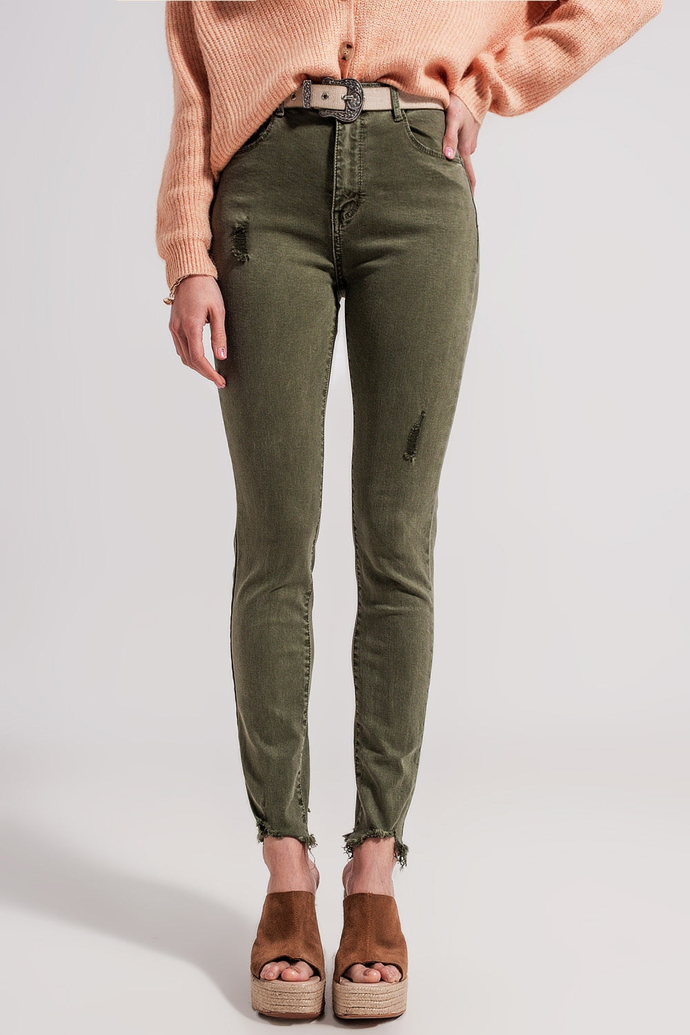 Ripped Women’s Skinny Jean - Fashlot