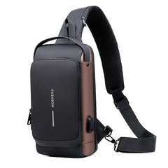 Men's Crossbody Waterproof Chest Bag - Fashlot