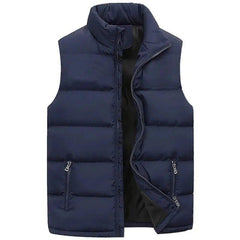 Mens Warm Sleeveless Vest Jacket - Fashlot