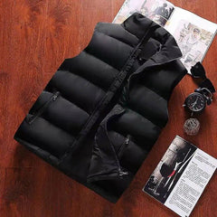 Mens Warm Sleeveless Vest Jacket - Fashlot