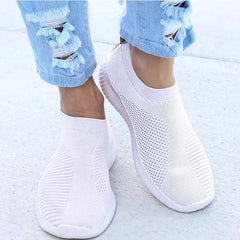 Comfortable Casual Lightweight Women’s Slip-On Shoes For Walking Running Travel Work Hiking Spring Summer - Fashlot