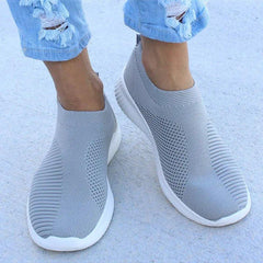 Women Lightweight Casual Slip On Sneakers - Fashlot