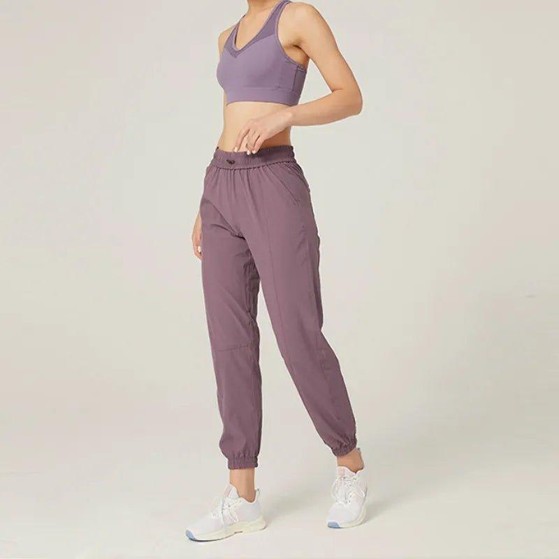 Women’s Quick-Dry Lightweight Joggers – Running, Hiking, Yoga, Leisure - Fashlot