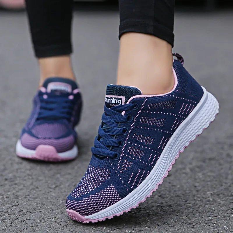 Women’s Lightweight Mesh Sneakers – Running, Walking, Gym, Casual - Fashlot